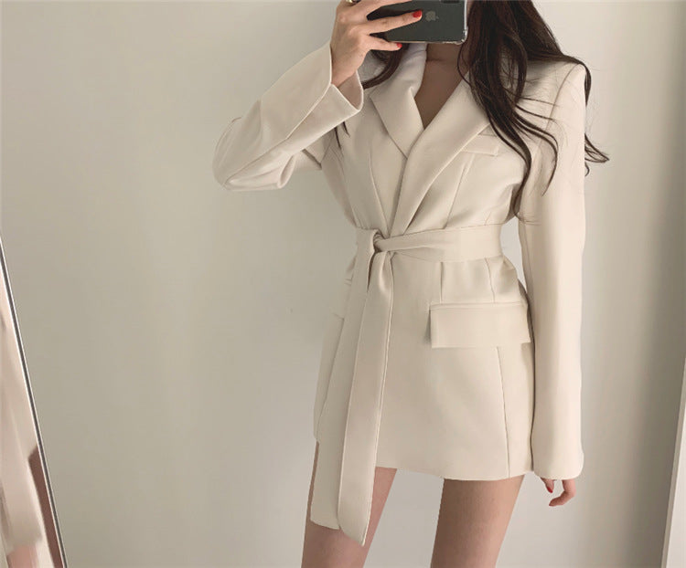 Small Suit Jacket Female Korean Slim Student British Style