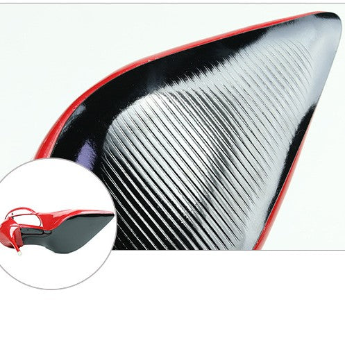 Spring And Summer New Fine Heel Package Head Leather Sandals Pointed