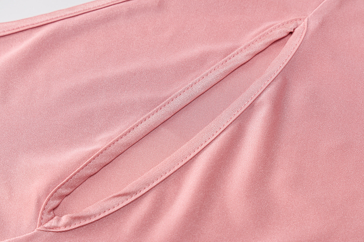 Sexy Slanted Shoulder Hollow Long Sleeve Finger Sleeve Dress