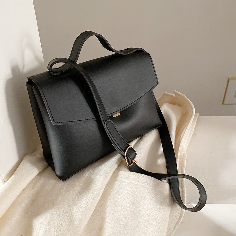 Large Capacity Bag With Foreign Air Cross Over One Shoulder Tote