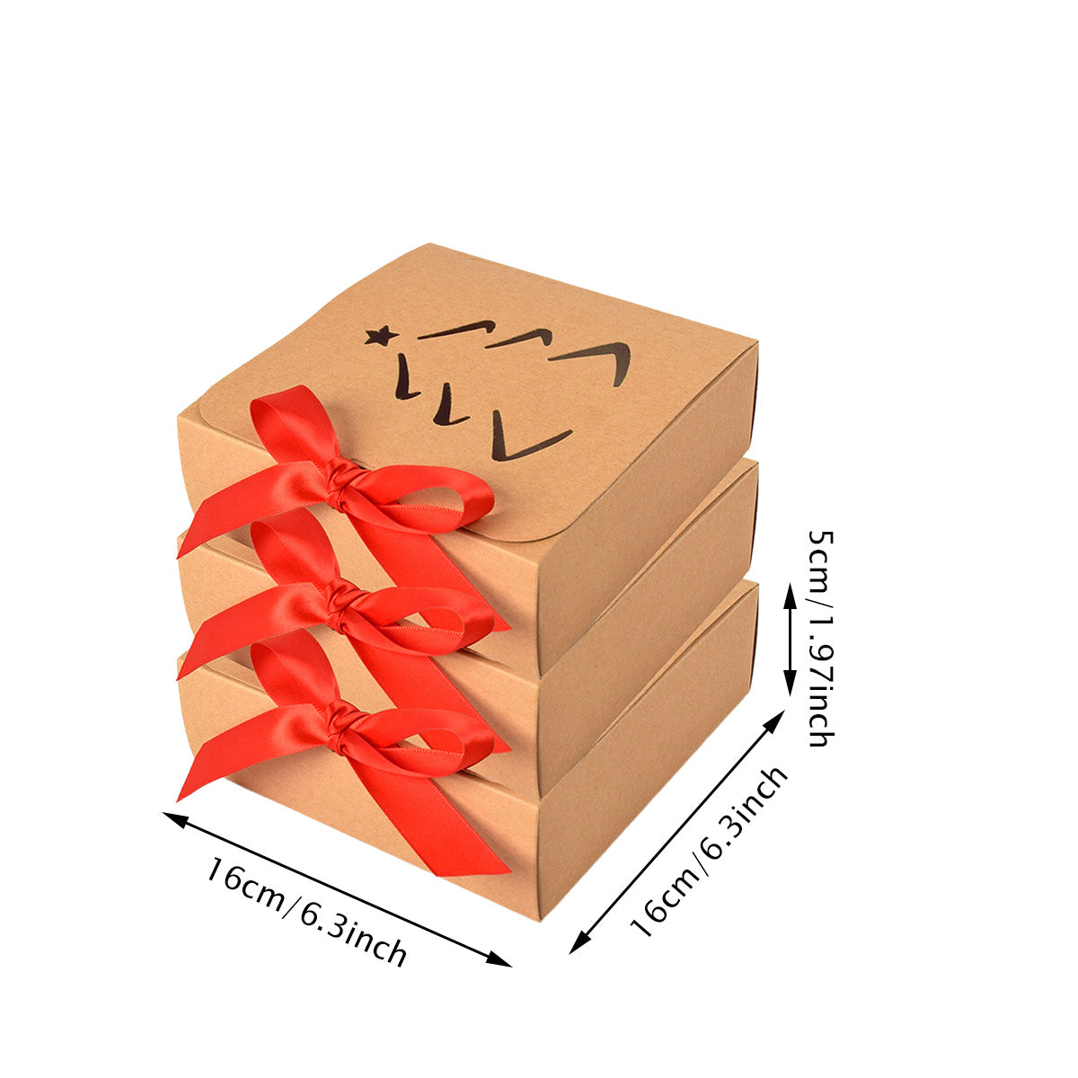 10pcs Christmas Gift Boxes