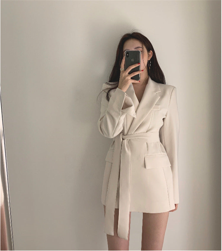 Small Suit Jacket Female Korean Slim Student British Style