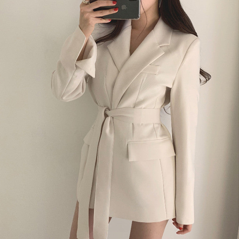 Small Suit Jacket Female Korean Slim Student British Style