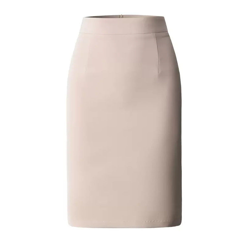 All-match Commute High Waist Slimming Office Lady Skirt