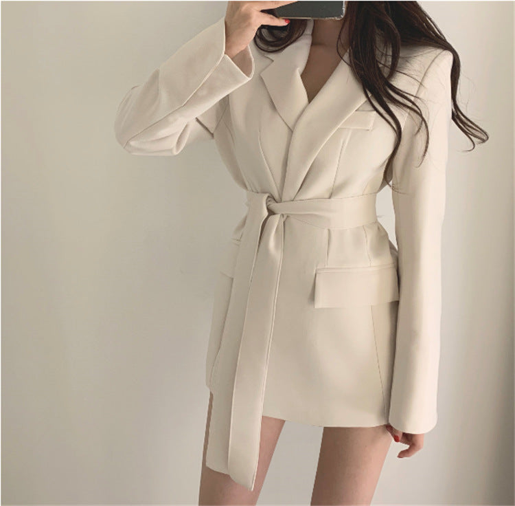 Small Suit Jacket Female Korean Slim Student British Style