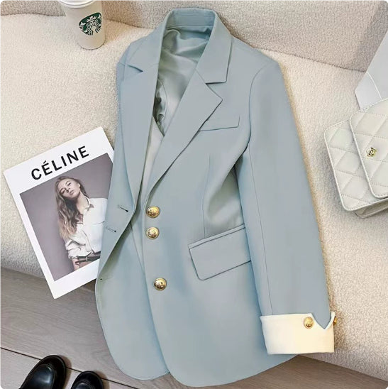 Spring And Autumn New Multi-color Fashion Temperament Coat